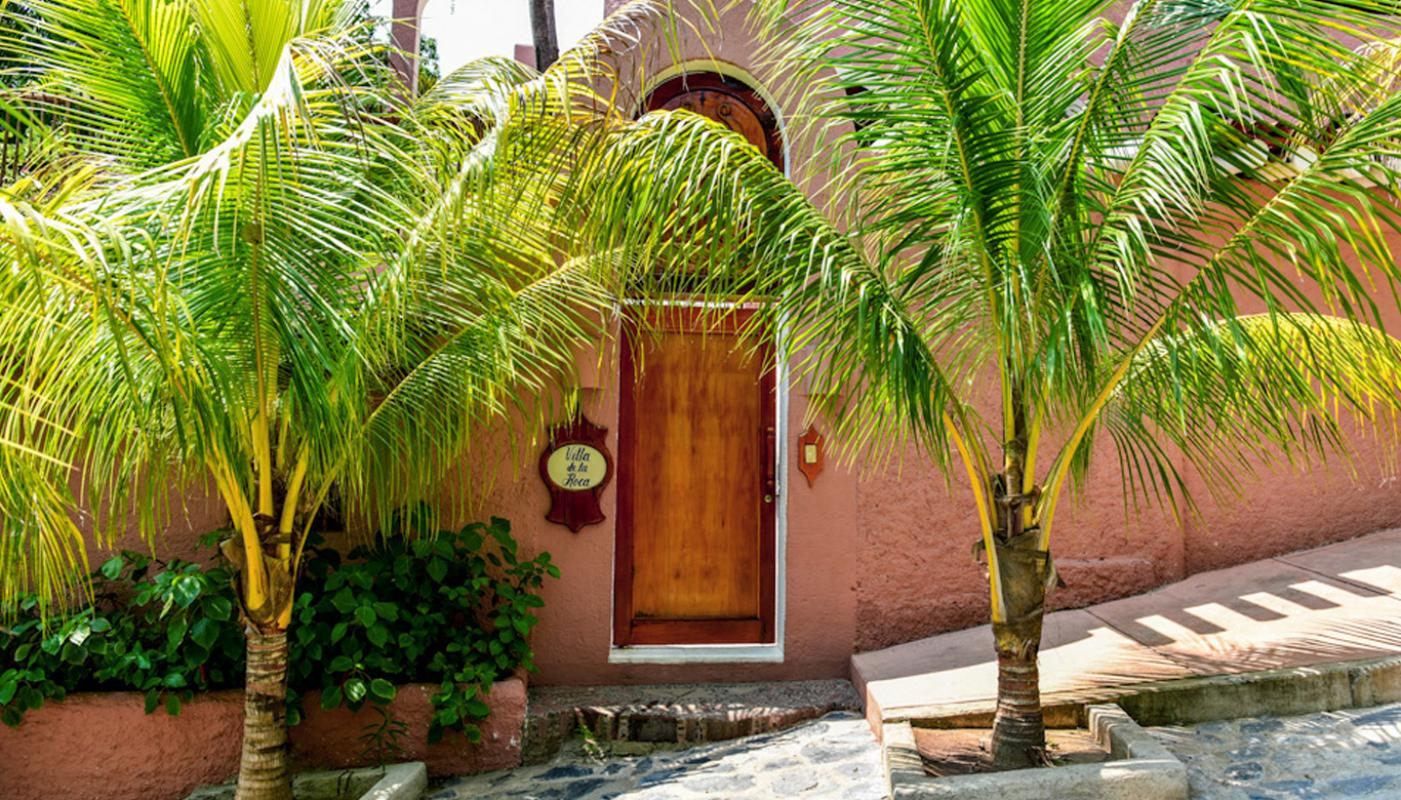 Ocean view room at Villa de la Roca